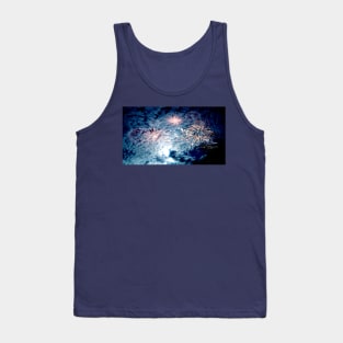 Fire works in the sky Tank Top